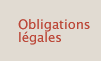 Rubrique Obligations légales